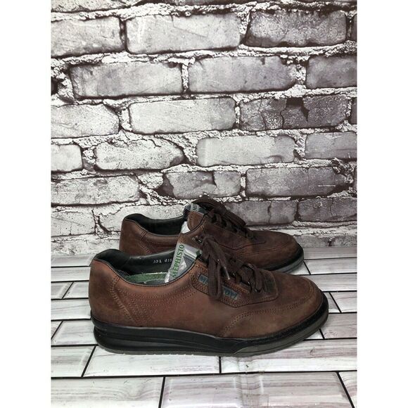 Mephisto Runoff Air-Jet System Brown Leather Sneaker Shoes Women’s Sz 8M US/39EU - Picture 15 of 16